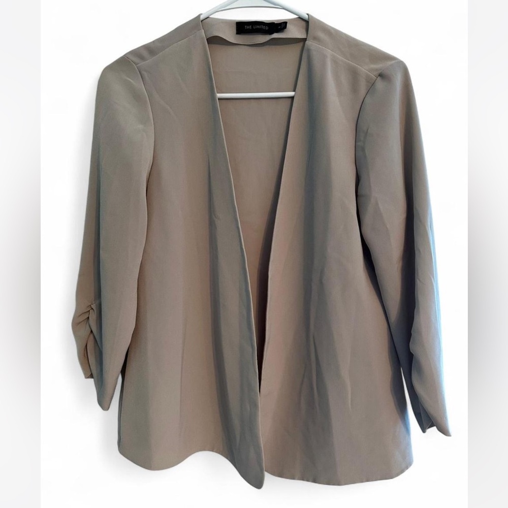 The Limited Taupe Medium thin blazer